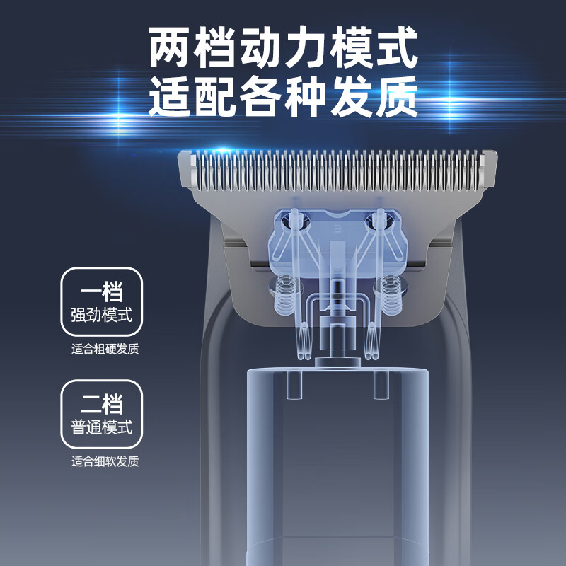 LUN BING高档理发器电剪推自动多功能两用家用剃光头神器理发店家用 升级标配款【智能数显】 3年质保|1年只换不修
