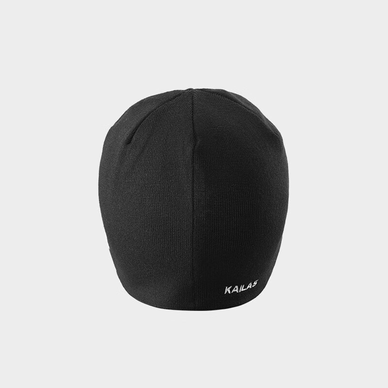 KAILAS凯乐石针织帽户外骑行运动保暖防风 亮白/玄青黑 均码