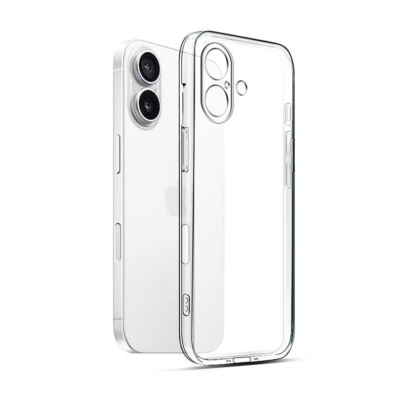 Snowkids適用iPhone 17手機殼 升級精孔防摔防塵全包超透薄保護殼保護套 鏡頭膜護鏡透明硅膠TPU軟殼易拆裝