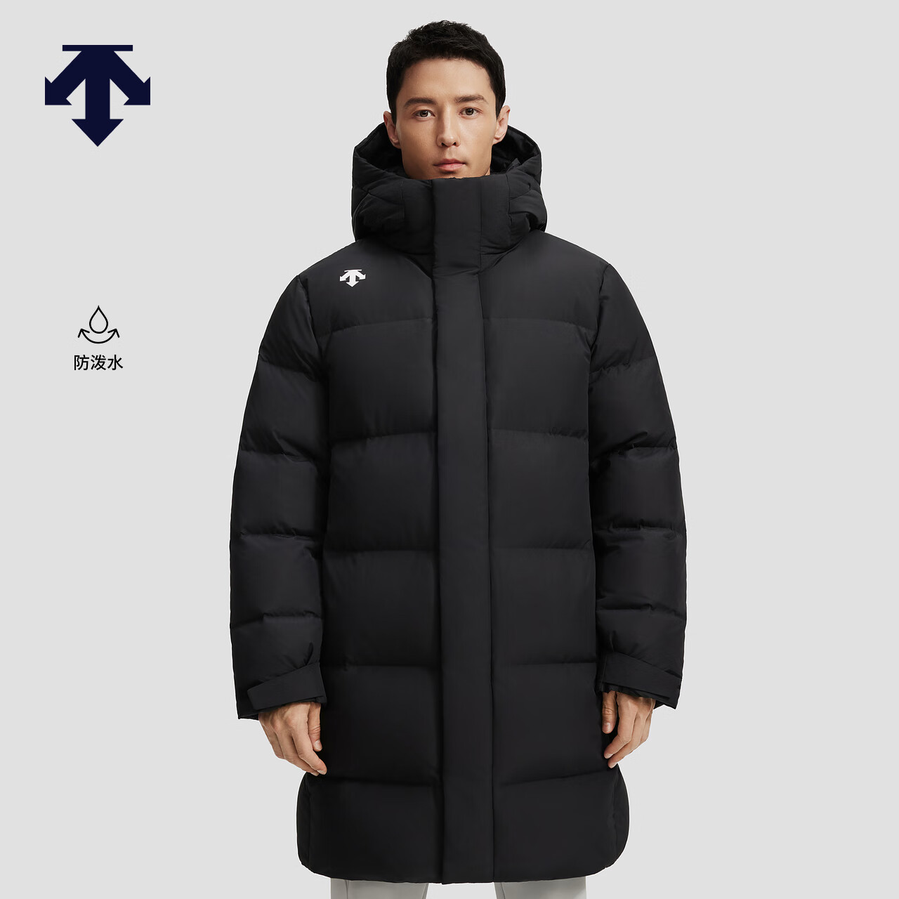迪桑特（DESCENTE）迪桑特TRAINING系列综训训练运动健身男女同款羽绒服 BK-黑色 L (175/96A)