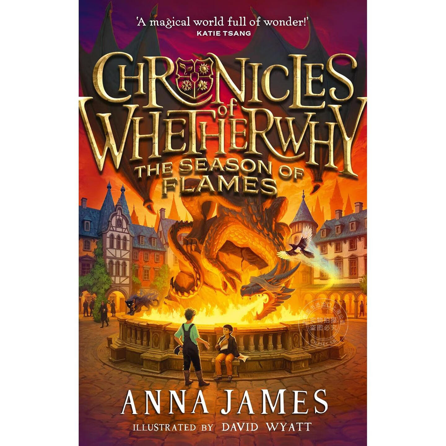 现货 惠瑟维希编年史 烈焰季 青少年读物 英文原版 Chronicles of Whetherwhy: The Season of Flames 9-12岁