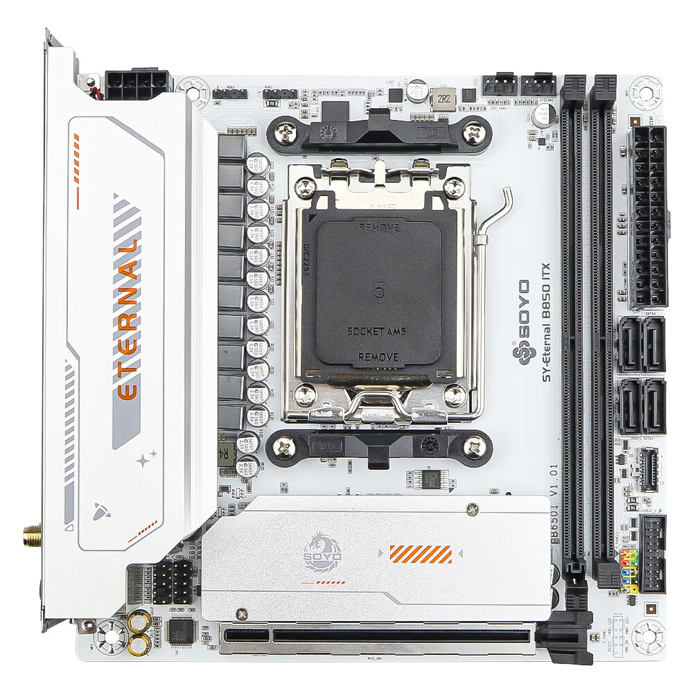 梅捷 B850 ITX WIFI6 DDR5 图 6