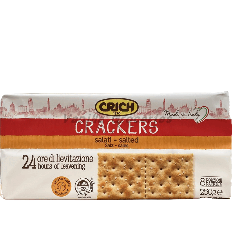 可意奇Crich Crackers Whole Wheat全麦苏打饼干松脆饼干 26年5月29日全麦苏打Whole Wheat