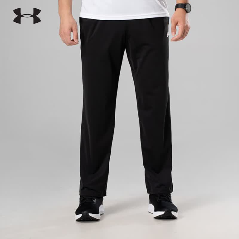 安德玛（Under Armour）【京东奥莱】UA中性秋冬舒适百搭长裤 黑色 M