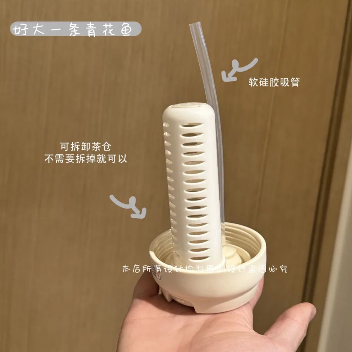 喜具杯【熊妹保温杯】陶瓷内胆可爱吸管杯子大容量高颜值便携女学生水杯 熊妹保温杯500ml带茶隔吸管【陶瓷内胆】 【主图款】杯子+两根粉色挂绳+卡通挂件+清洁套