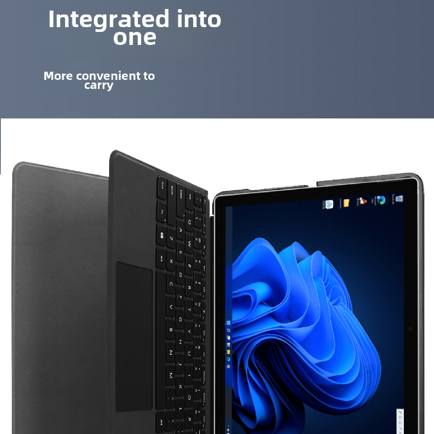 适用于MicrosoftSurfacePro8平板电脑外壳Surfacepro7 微软SurfacePro10 黑色