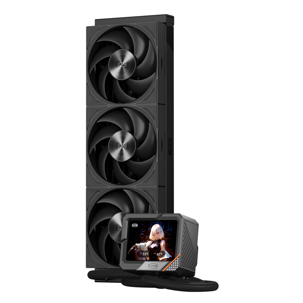 ƵPCCOOLERGT360 ɫ ޹һʽCPUˮɢ /3.5Һ/Զ/֧1851/AM5