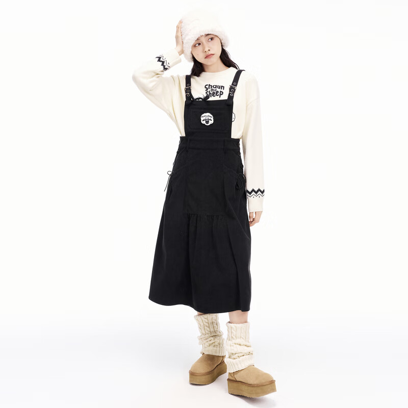 乐町小羊肖恩联名线套衫 哑米白 XL