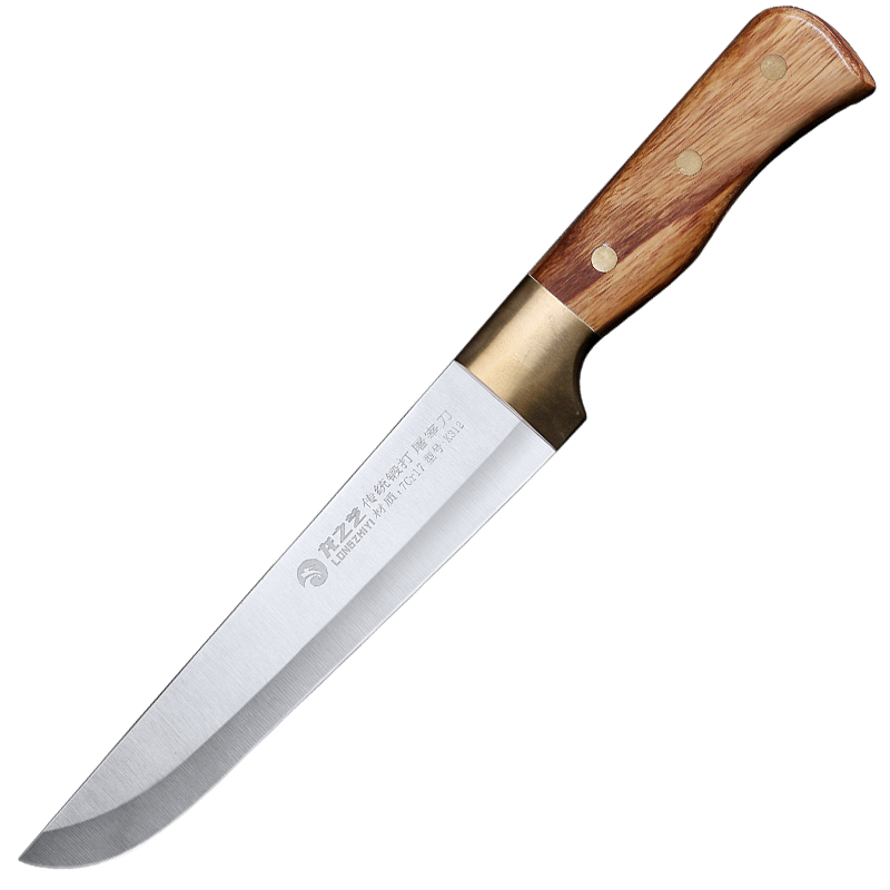 龍之藝分割刀剃骨刀鍛打剔肉刀不銹鋼尖刀超鋒利專(zhuān)業(yè)屠宰刀殺豬羊割肉刀