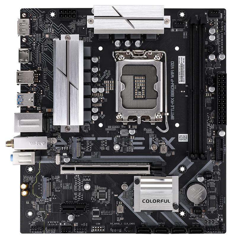 七彩虹 BATTLE-AX B860M-P WIFI V20 战斧DDR5 图 4