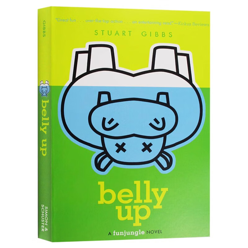 欢乐丛林系列 谁杀死了河马亨利 Belly Up 英文原版儿童悬疑小说 间谍学校作者 斯图亚特吉布斯 进口书籍 欢乐丛林系列 谁杀死了河马亨利