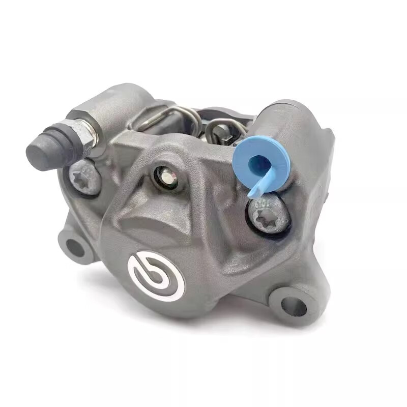 Brembo意大利正品布雷博brembo二/三代黑灰紅/黑灰銀大/小螃蟹剎車卡鉗 布雷博螃蟹卡鉗灰銀