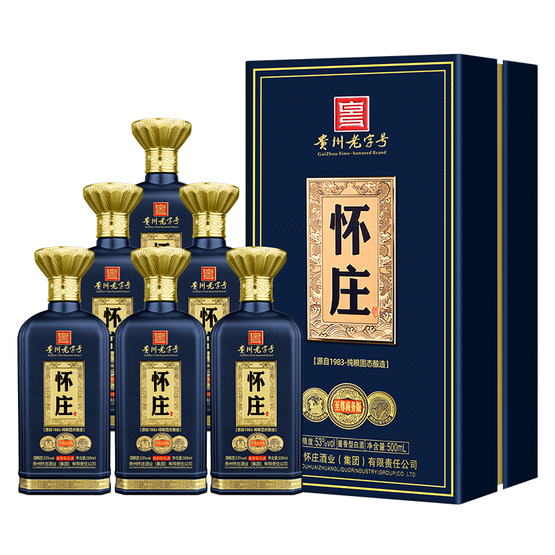 ��ׯ1983 ��������� �����Ͱ׾� 53�� 500ml*6ƿ ����װ 300.63Ԫ(����ȯ)