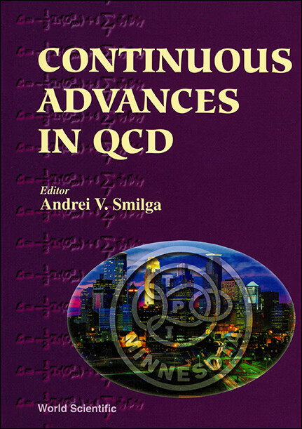 预订 continuous advances in qcd