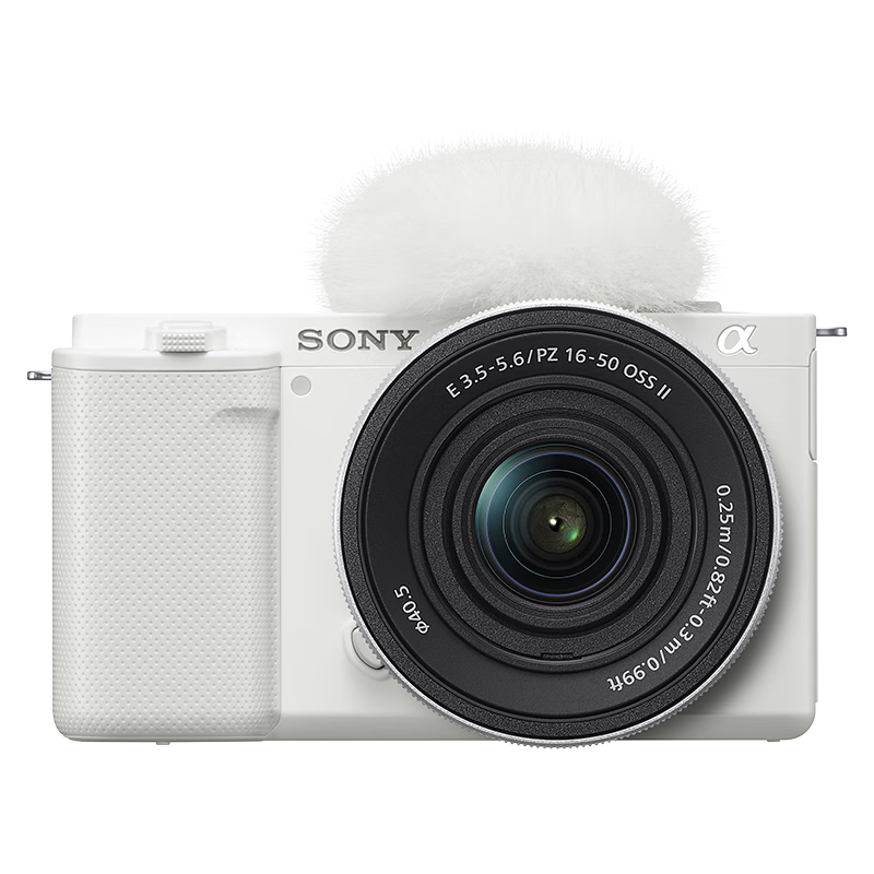 索尼（SONY）ZV-E10K APS-C畫幅微單相機 新升級標準鏡頭套裝 白色 新套機鏡頭E PZ 16-50mm F3.5-5.6 OSS II