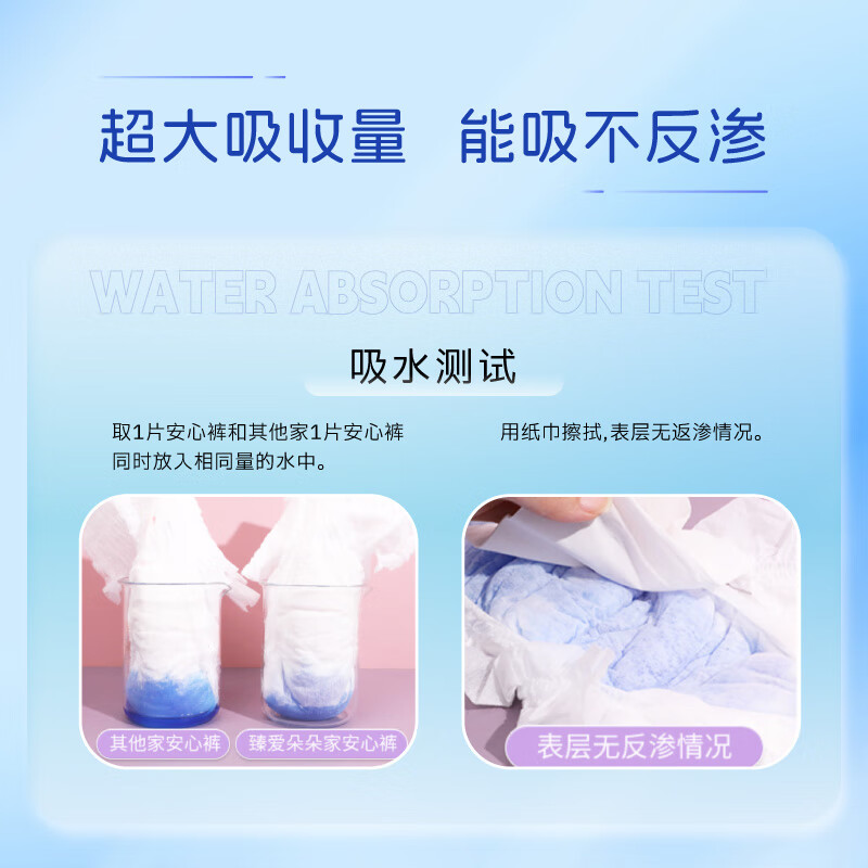 臻爱朵朵【医护级更安心】安睡裤生理期专用夏季超薄防漏裤型卫生巾 M 30条 60-120斤 【医护级-加倍瞬吸】