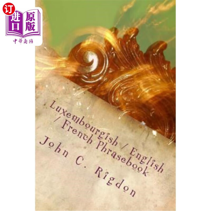 海外直订luxembourgish / english / french phrasebook 卢森堡语