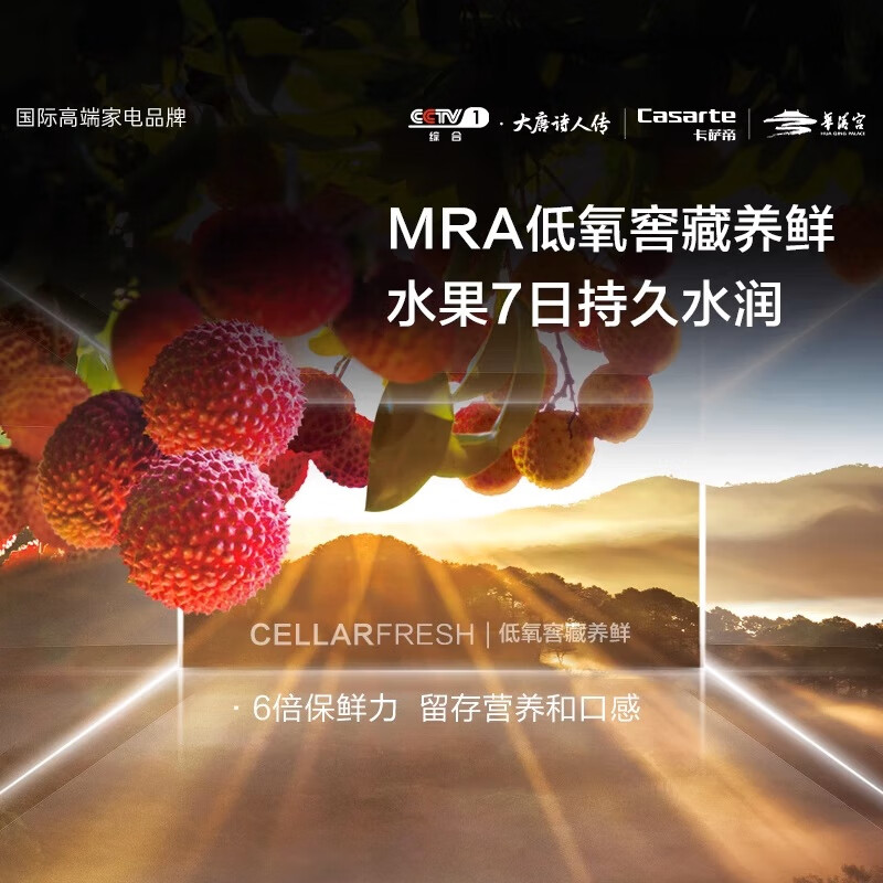 卡萨帝冰箱551升十字四开门零嵌入式一级能效-30℃深冷智冻智慧动态除菌净化BCD-551WLCTDM4GDU1以旧换新