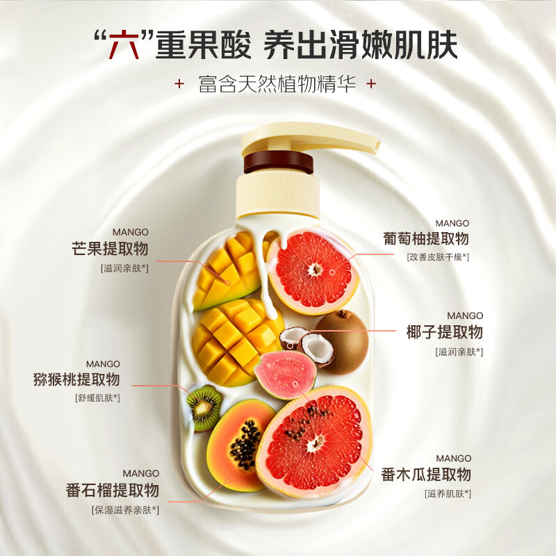 所望（SOMANG）沐浴露保湿清洁润肤露嫩肤补水沐浴乳持久保湿舒缓留香 520礼物  牛奶沐浴露750ml赠50ml旅行装