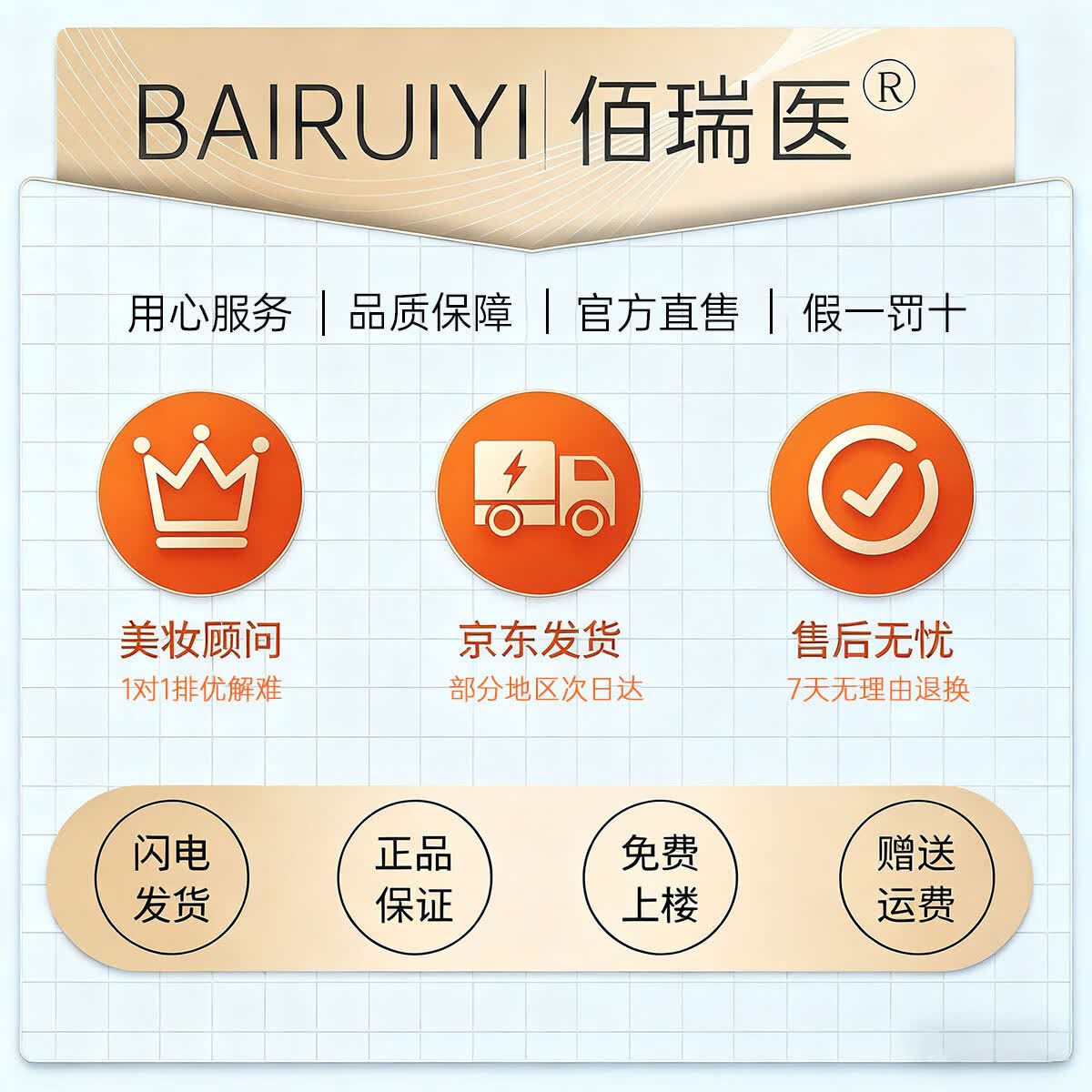 佰瑞医白瓷小棕瓶水光原液自用医用械字号水光滚针微针仪器居家水光精华 【热销囤货】白瓷水光3盒+操作包3套+术后修复1套
