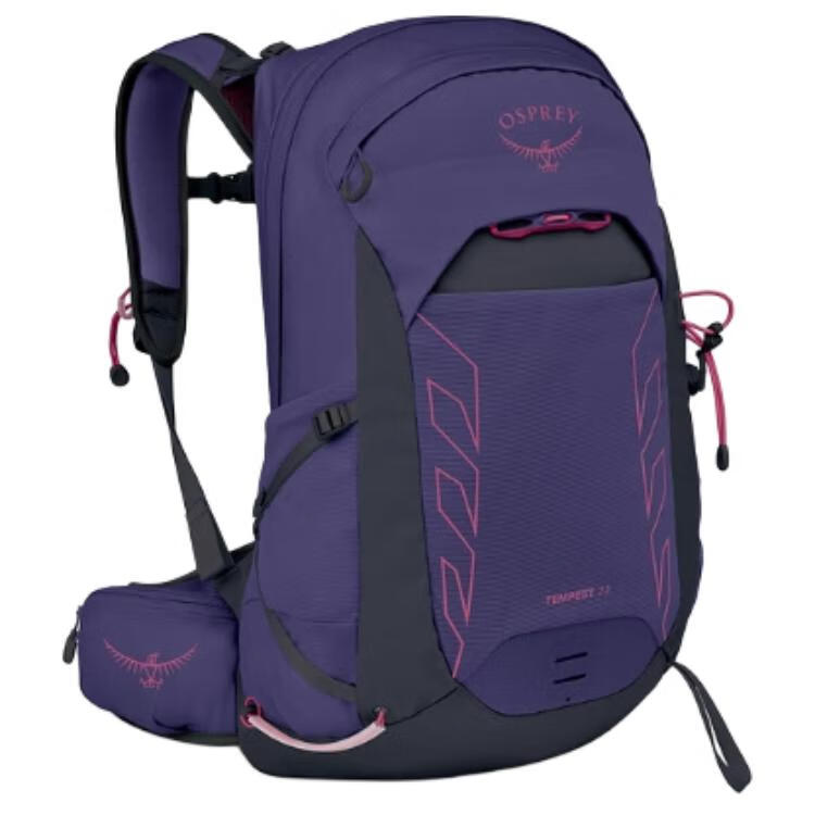 OSPREY22L25年新色Tempest暴风轻量户外包尼龙紫色女款 紫色