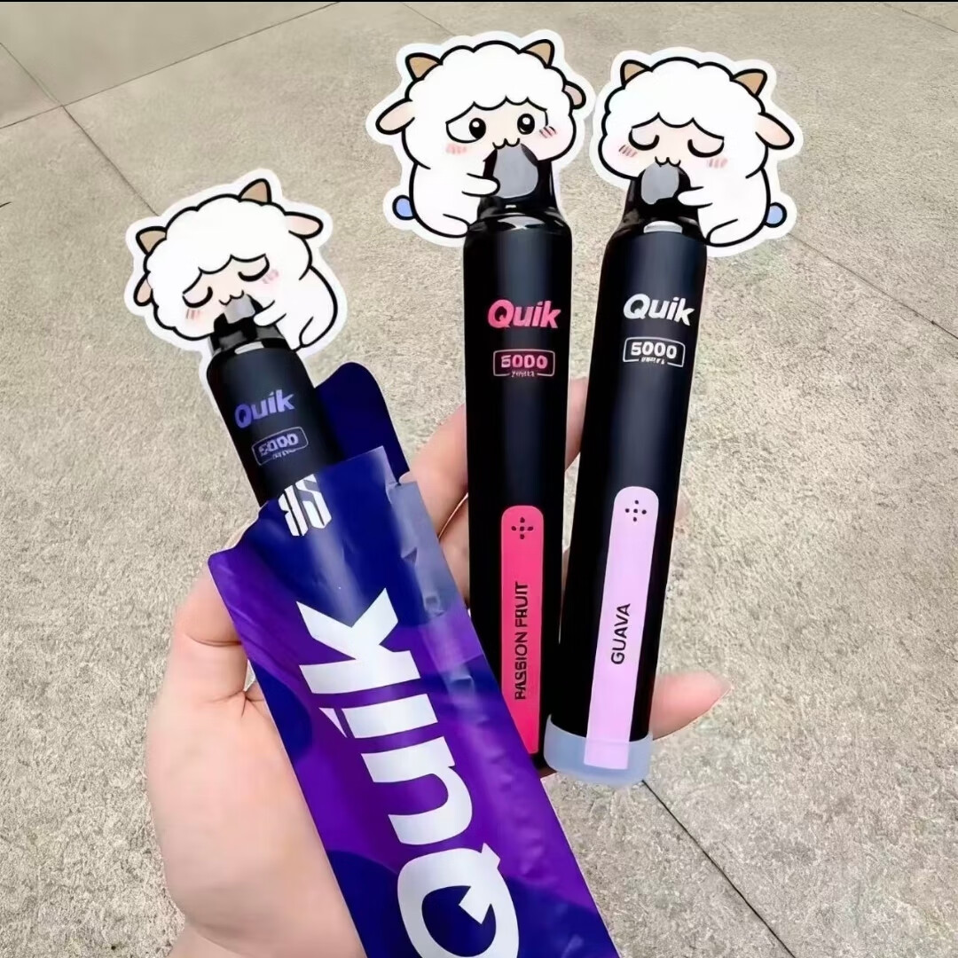 小黑条眉笔喷雾quik 5000口出一次性喷水果味香型 咨询客服 下单十服客葳