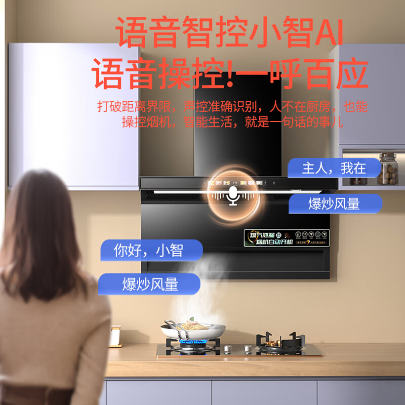 老板生活26年新款抽油烟机家用厨房自清洗变频7字型顶侧双吸超大吸力农村小区通用高空增压油烟机燃气灶 旗舰油烟机+鸳鸯灶 +热水器 (上门安装)