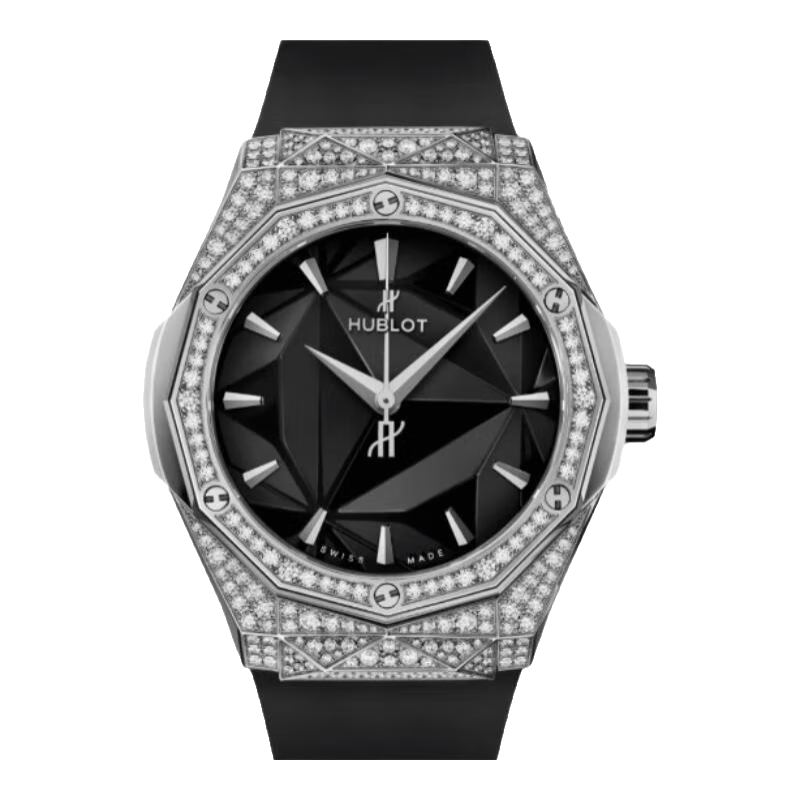 宇舶（HUBLOT）【二手99新】宇舶經(jīng)典融合系列 瑞士表 手表 節(jié)日禮物 男士機械表 陶瓷 鈦金屬 二手奢侈品男士腕表 550.NS.1800.RX.1604.ORL19