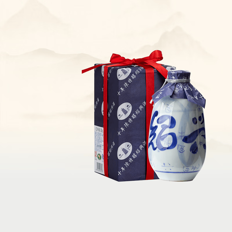 塔牌 木盒特醇十年 半干型 绍兴黄酒 500ml 单瓶装