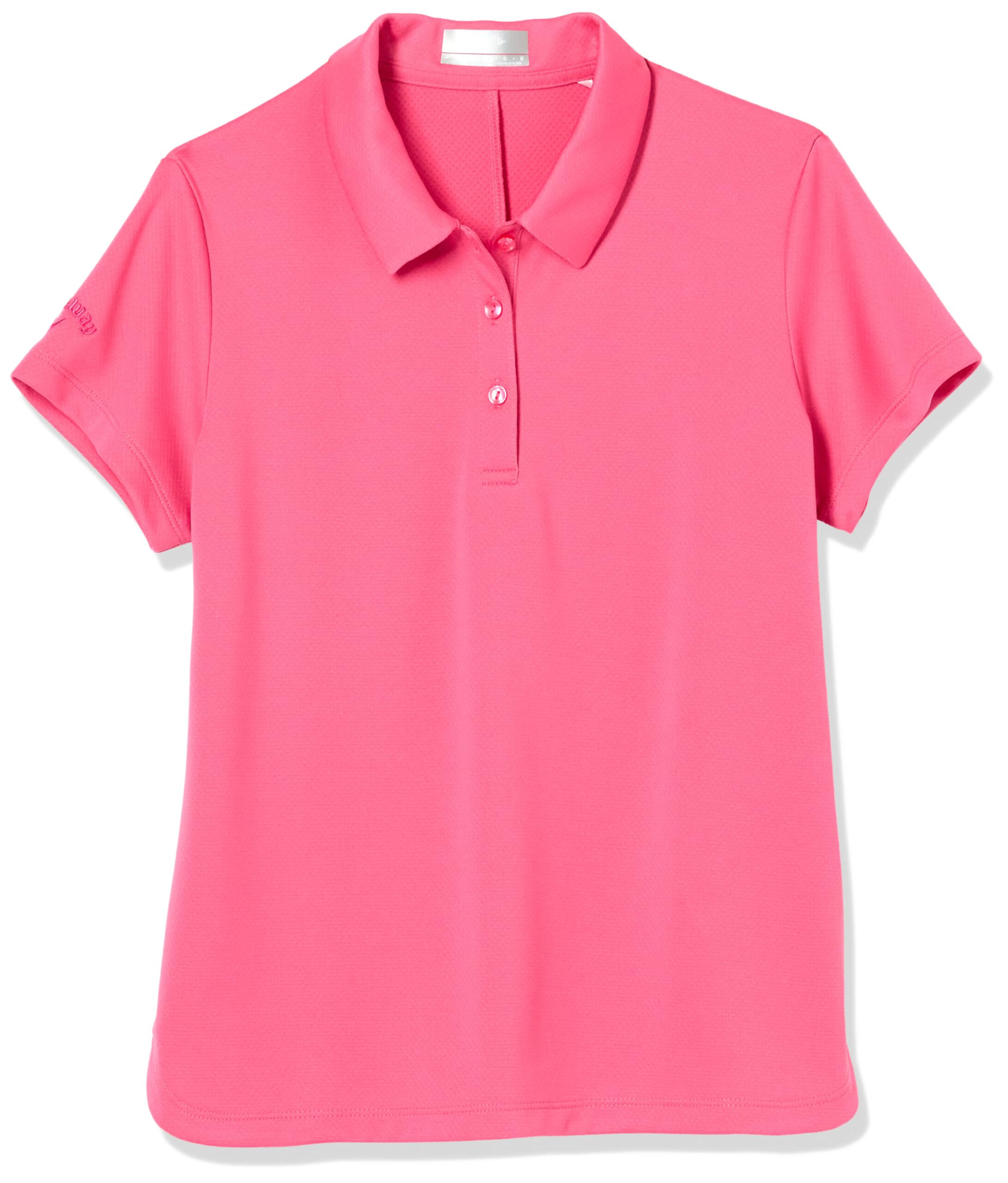 卡拉威CALLAWAY 卡拉威 中性儿童 Micro Hex 纯色 Polo 衫 果鸠 Large