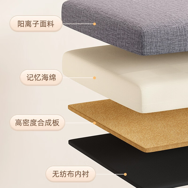 苑美居衣物收纳箱大号衣服储物凳床边晚上放衣服玩具的筐箱沙发收纳整理 灰色30L【31*31*31cm】承重约200斤