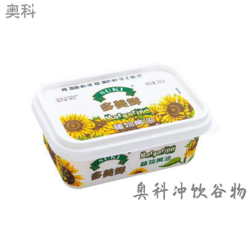 多美鮮（SUKI）植物黃油(盒裝)250g黃油蛋糕面包餅干雪花酥牛軋?zhí)窃?多美鮮植物黃油(盒裝)250g黃油蛋