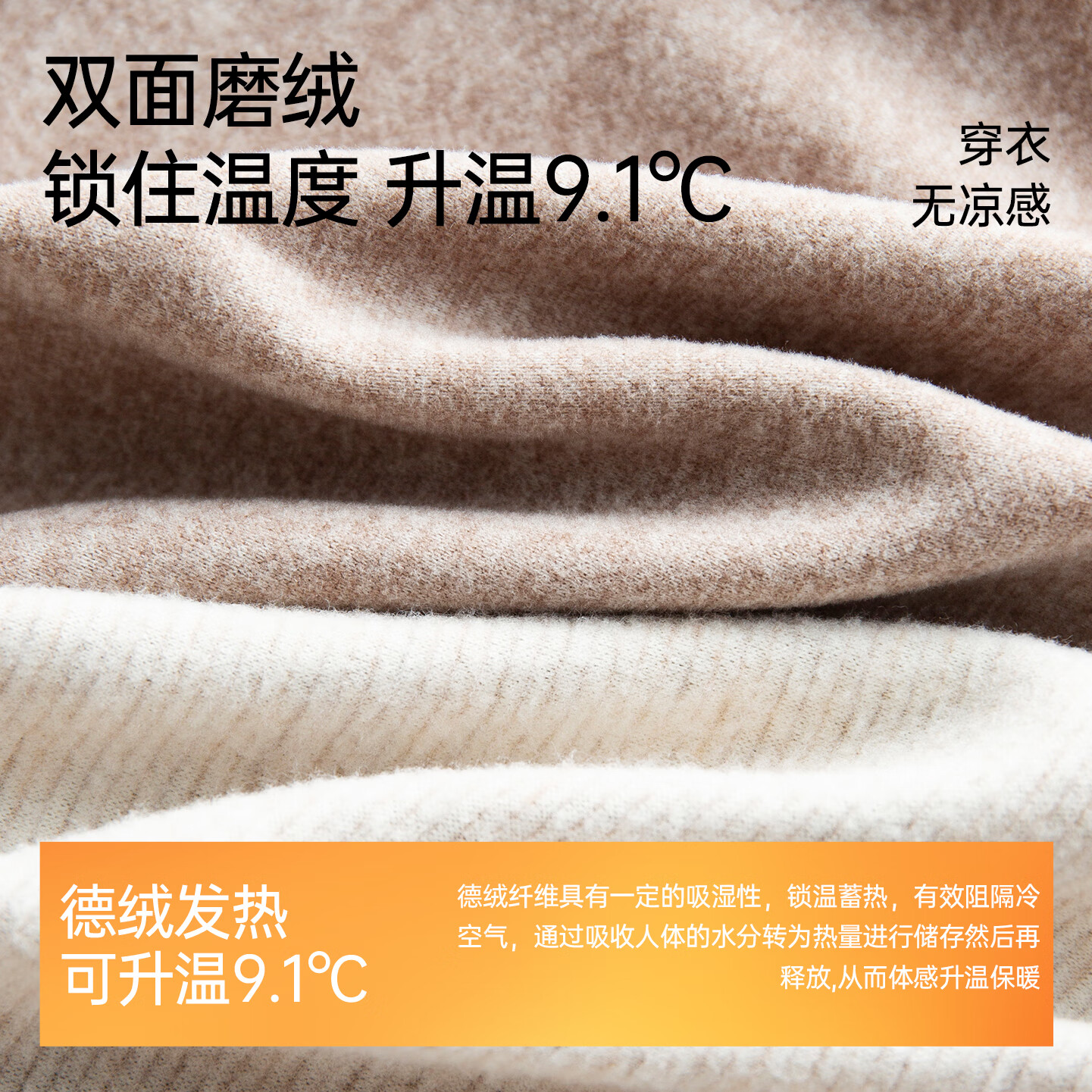 欧迪芬保暖内衣男女情侣款秋冬内搭保暖套装5A级抑菌羊绒蚕丝秋衣秋裤 黑色【男】 2XL 【男】建议125-145斤