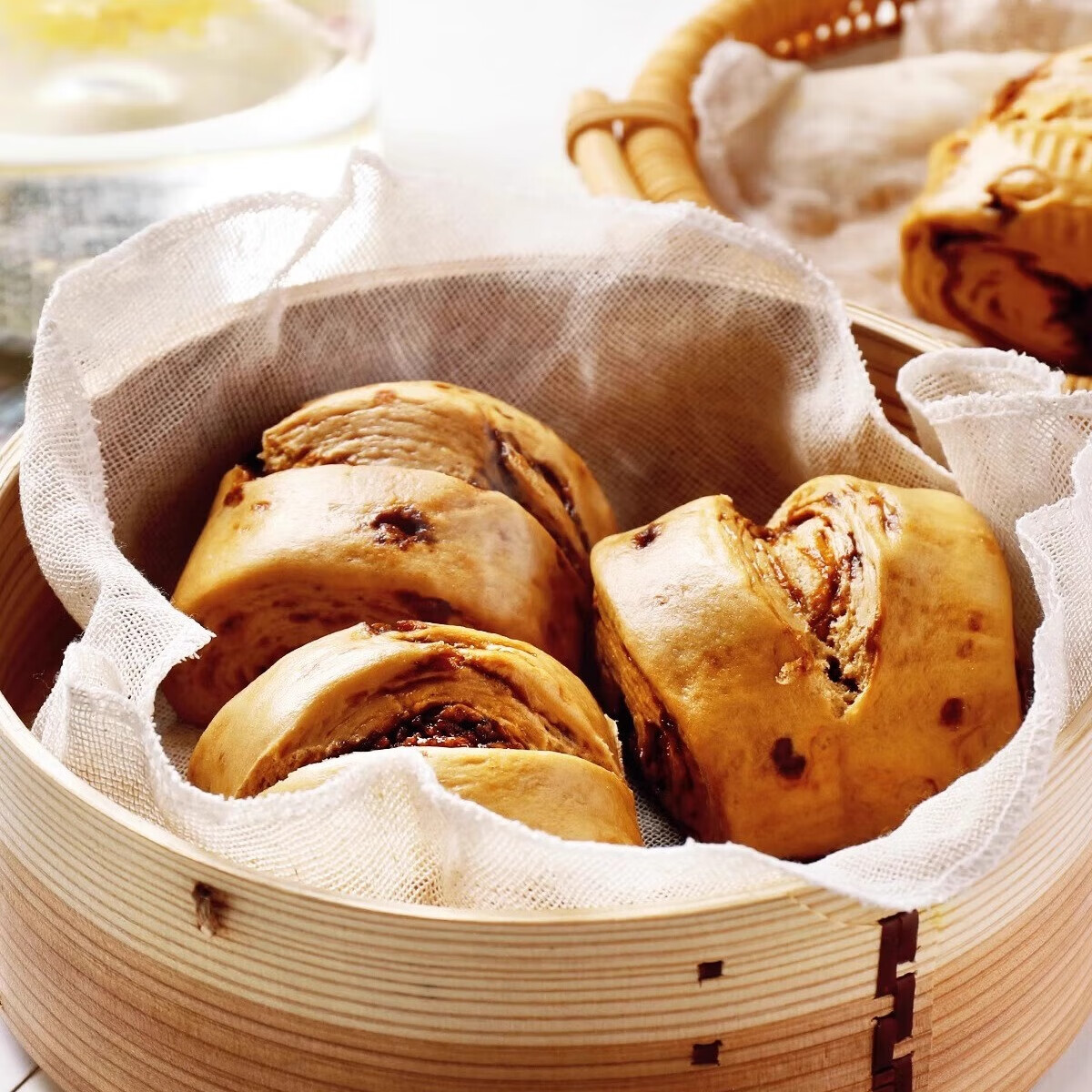 舒汇（SHUHUI）牛小白牛奶手撕红糖馒头紫米紫薯包儿童学生家庭早餐冷冻面点 紫米紫薯包390g*1包+牛小白210g*2包+红糖馒头510g1包