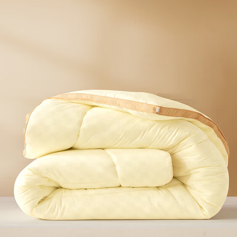 百丽丝被子羊绒大豆双蛋白a类轻柔四季被冬被二合一被 大豆羊绒蛋白四季被 150cm×210cm