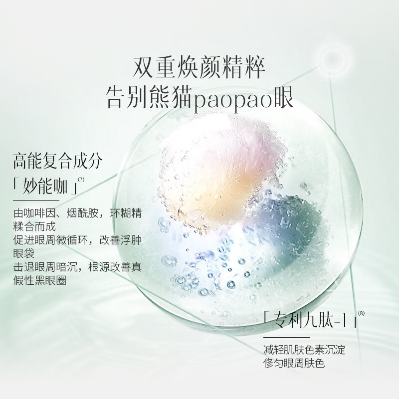 珣秘芋螺肽至臻乳霜眼膜保湿淡化细纹黑眼圈 15对 3g/对