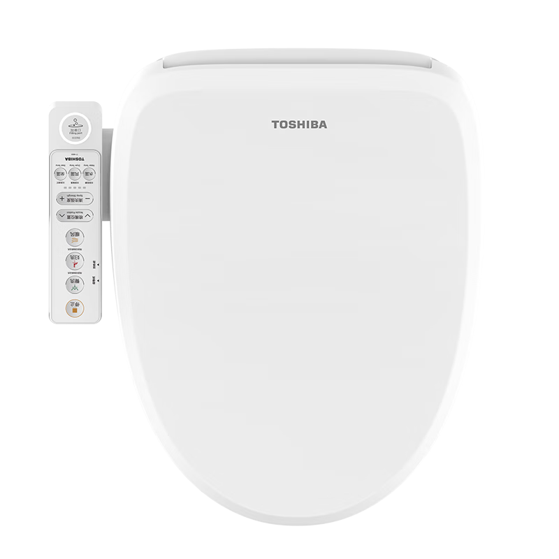 东芝（TOSHIBA）即热式智能马桶盖暖风烘干泡沫盾防溅抗菌除臭电动加热坐便圈T700