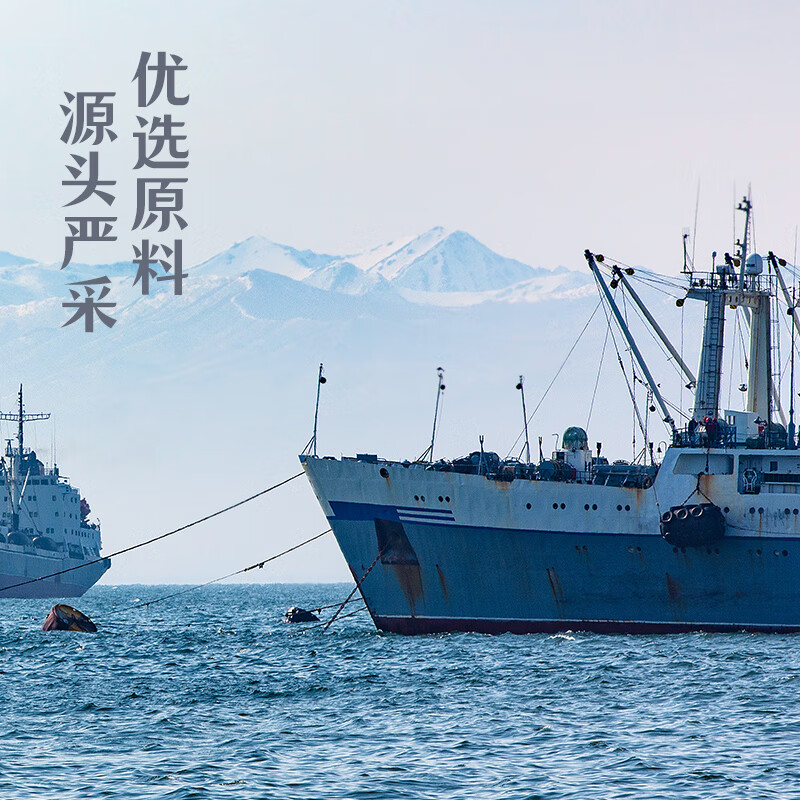 湖心泉海产海鲜礼盒干货礼盒北极参特产礼盒520g海参鲍鱼送礼送领导 海产礼盒520g