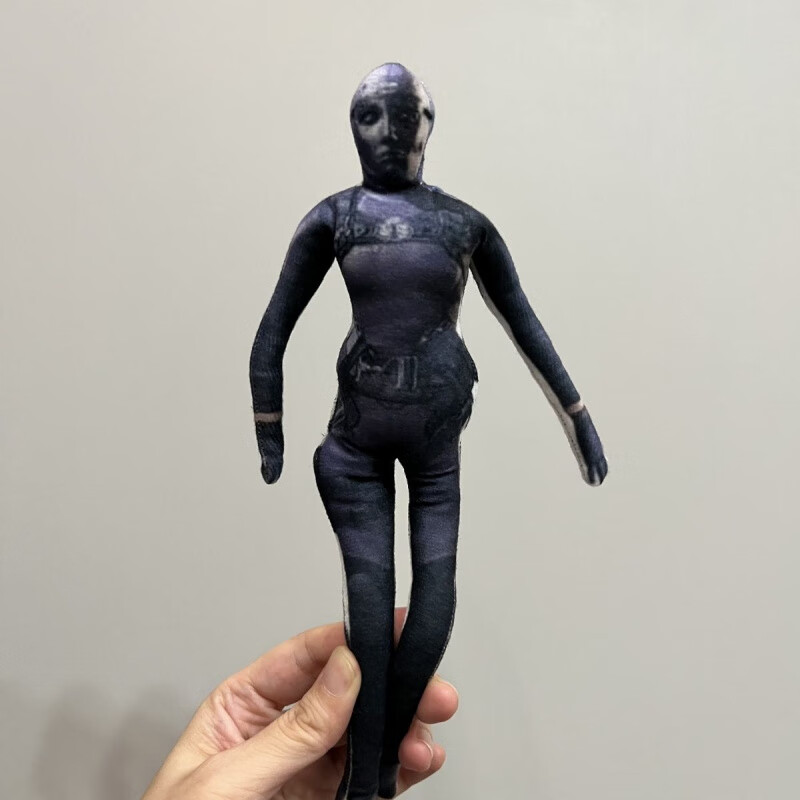 硕霸使命召唤周边粉蓝蔷薇罗兹老鼠干铁丝骨架手脚抽象玩偶公仔27cm内