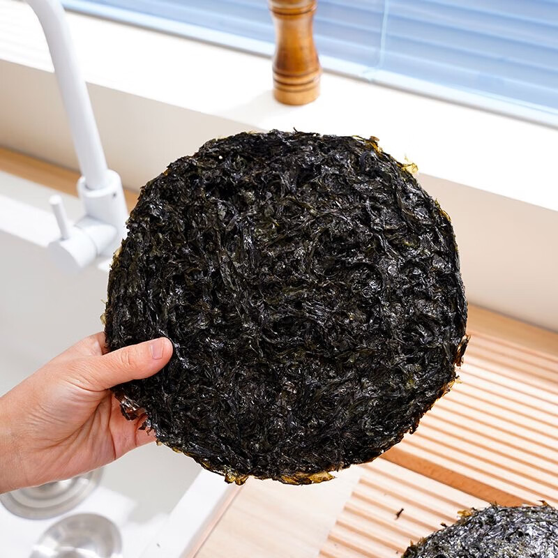 真头水紫菜 福建霞浦特产 特优免洗 独立包装 新鲜美味 头茬干货 100g 真头水紫菜【幼嫩头水】
