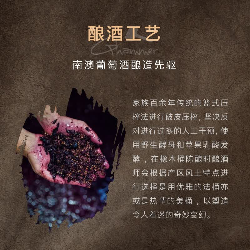 金锤大G干红葡萄酒澳大利亚原瓶进口高端红酒团圆聚会送礼礼盒整箱 整箱/6瓶装
