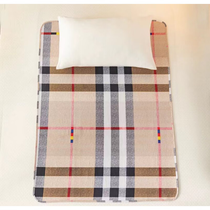 DEATKN德国成人隔尿垫老人专用防水可洗用尿垫子床垫床单尿不湿护理垫老 60x80【驼灰条纹】 0x0cm