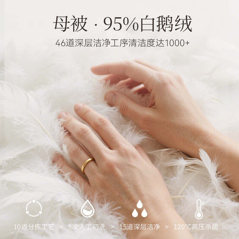 英氏（YEEHOO）婴童秋冬被可机洗鹅绒四季被羽绒蚕丝二合一子母被四季被 勇敢骑士 羽绒子被（建议室温15-20℃） 100*120cm