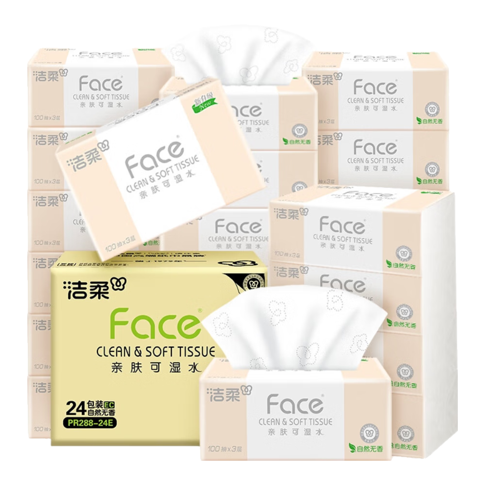 ���� ��ֽ��Face���� 3�� 100��*24�� ��ʪˮ���ֽ 27.61Ԫ