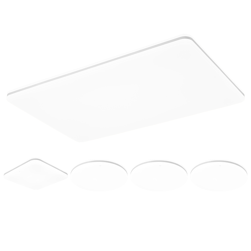 雷士照明led客廳高顯大尺寸吸頂燈臥室客廳燈具套餐三室兩廳中山燈具大全 遙控客廳【四室一廳】套餐8