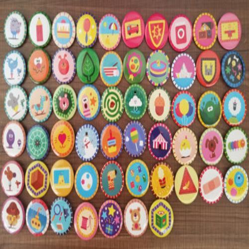 妙普乐阿奇幼幼园徽章嗨道奇玩具小朋友儿童胸针季全集马口铁徽章2