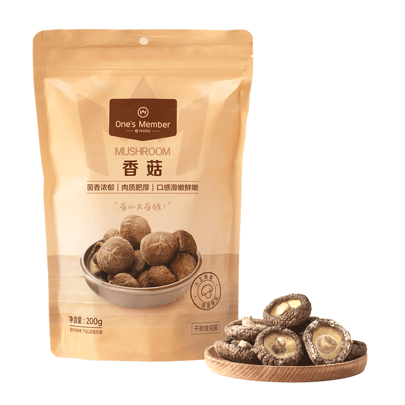 ���ڲ�����One's Member 1�Ż�Ա�� ɽ������ɻ�Ģ�� ������⿻������ʳ�����︣�� �㹽 200g 14.9Ԫ