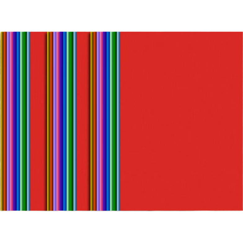 a4彩纸100张手工纸折纸彩色复印纸70克小学生折纸剪纸学习办公打印复印纸 10色70g50张