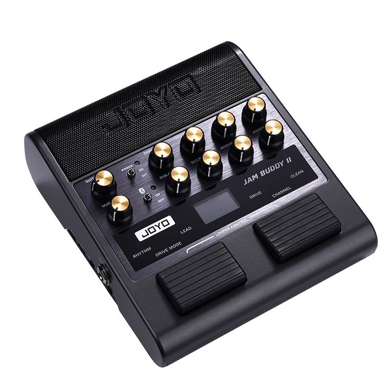 卓乐（JOYO）电吉他音箱音响效果器专用JAM BUDDY II 2代充电蓝牙音箱便携黑色