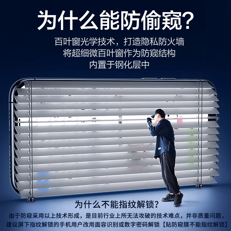 罗姿【2片装】适用于华为手机钢化膜防窥膜秒贴盒无尘仓懒人贴膜全系列全屏手机保护膜 华为NZONE50Pro 秒贴超清款【2片装】